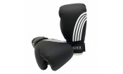 Перчатки боксерские  LEADER 12 унций, черный