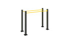 Брусья Воркаут Kampfer Single-level Bars Workout 3-6 (Черно-желтый)