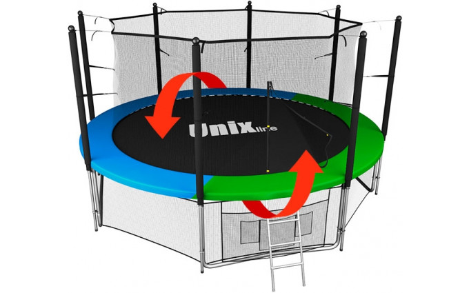 Батут UNIX Line Classic 12 ft (inside)